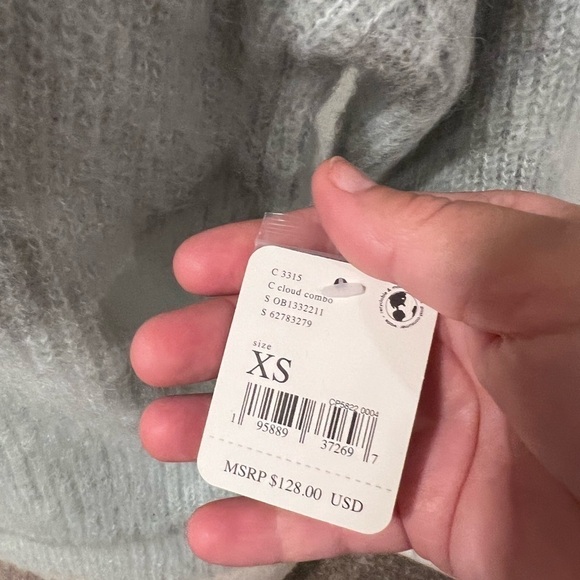 Free People Autumn Sky Cloud block out wool sweater - Picture 10 of 12